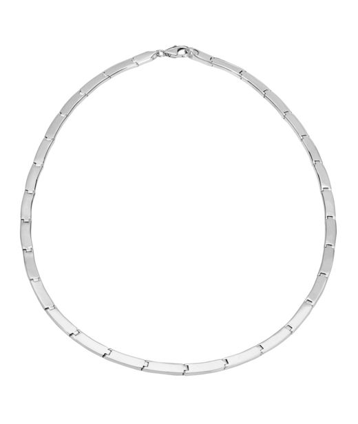 Stelt halsband i äkta silver