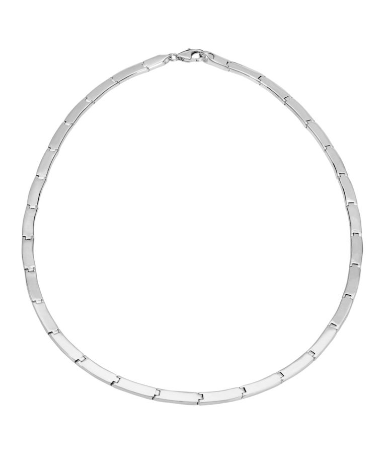 Stelt halsband i äkta silver