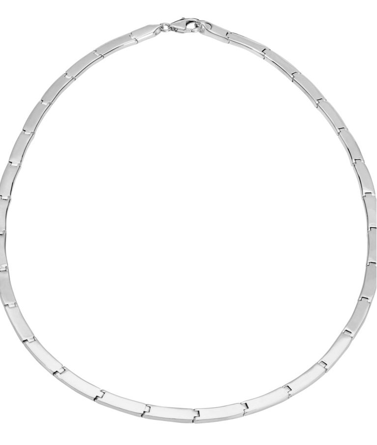Stelt halsband i äkta silver
