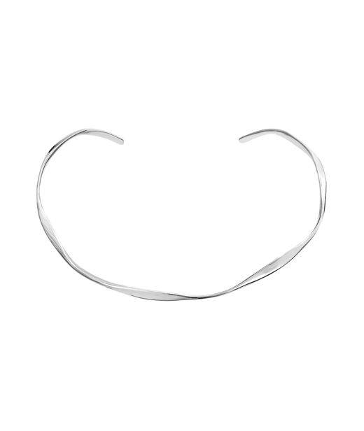 Halsring i äkta silver