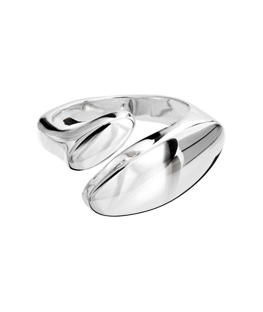 Oval ring i äkta silver