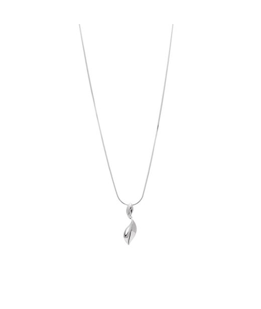 Halsband i äkta silver med hängande löv
