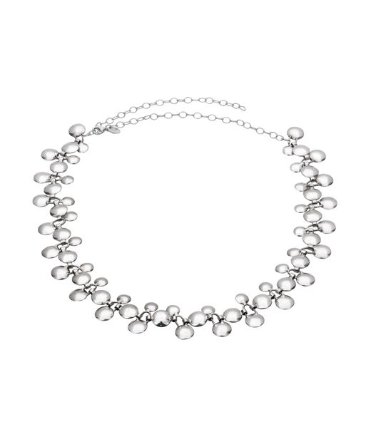 Halsband i äkta silver- Bubble Grape