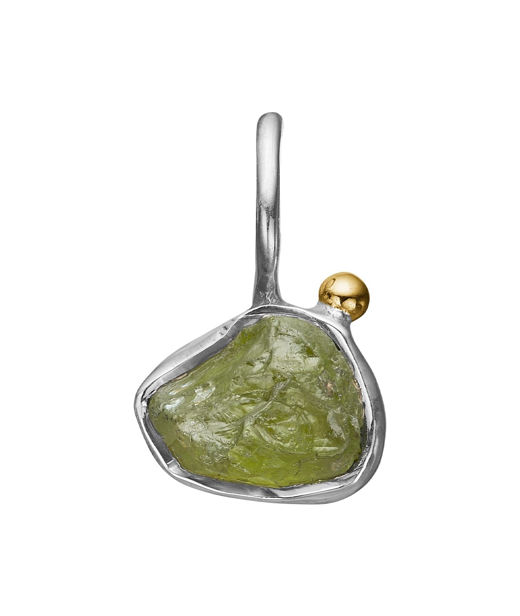 Silverhänge Grace Peridot Raw h16 14KtG 925s