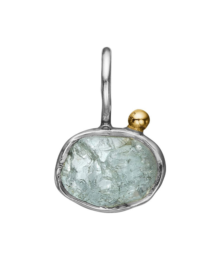 Silverhänge Grace Aqua Raw h16 14KtG 925s