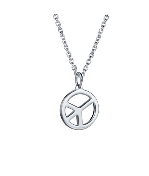 Silverhalsband New Peace