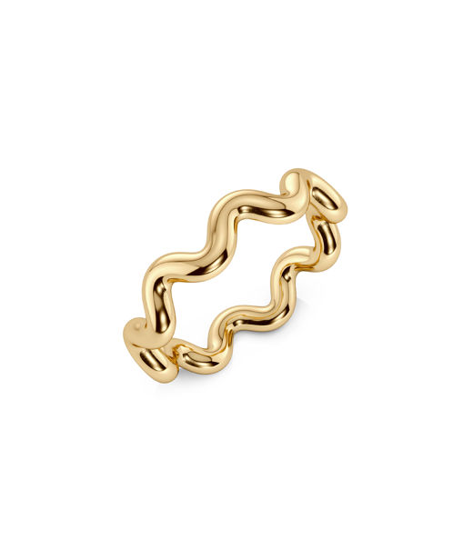 Stålring Spiral Gold SU26