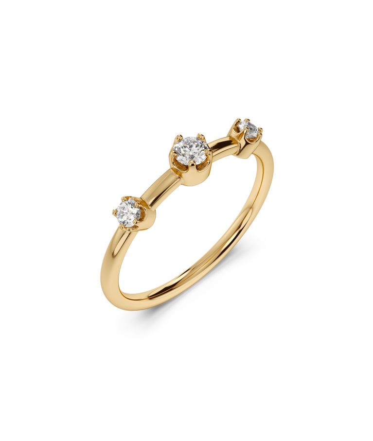 Stålring Teeny Gold SU26