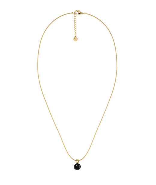 Stålhalsband Aura S Black Gold SU26