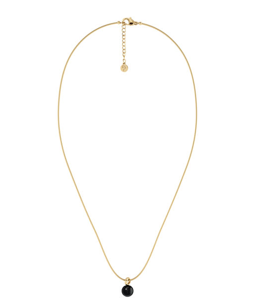 Stålhalsband Aura S Black Gold SU26