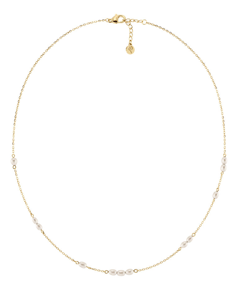 Stålhalsband Breeze Multi Gold SU26
