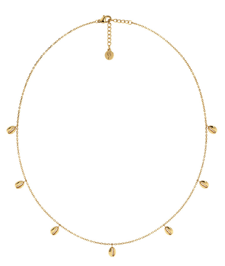 Stålhalsband Coastal Multi Gold SU26