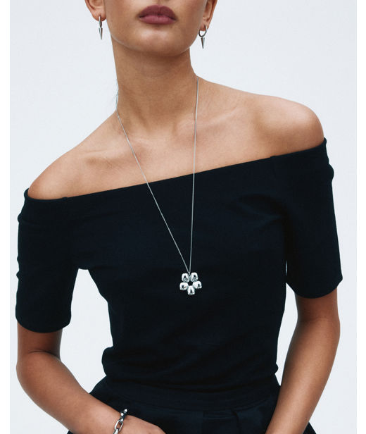 Stålhalsband Daisy L Steel SU26