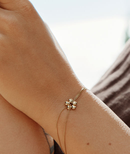 Stålarmband Daisy Gold SU26