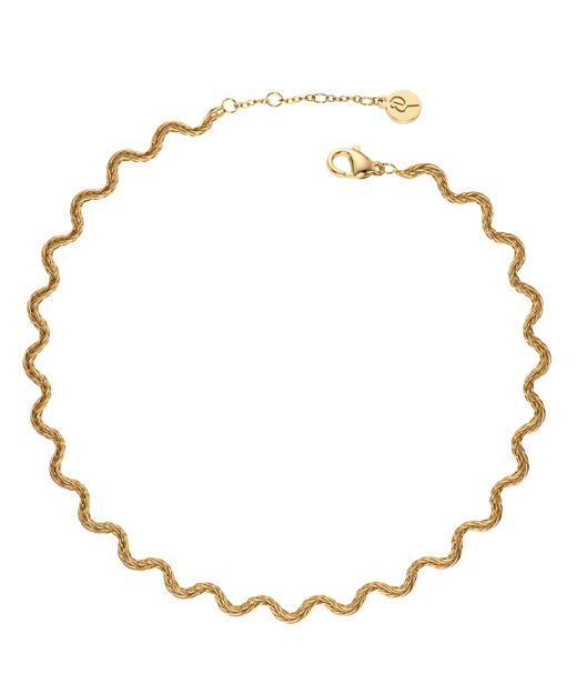 Stålvristlänk Mini Spiral Gold SU26