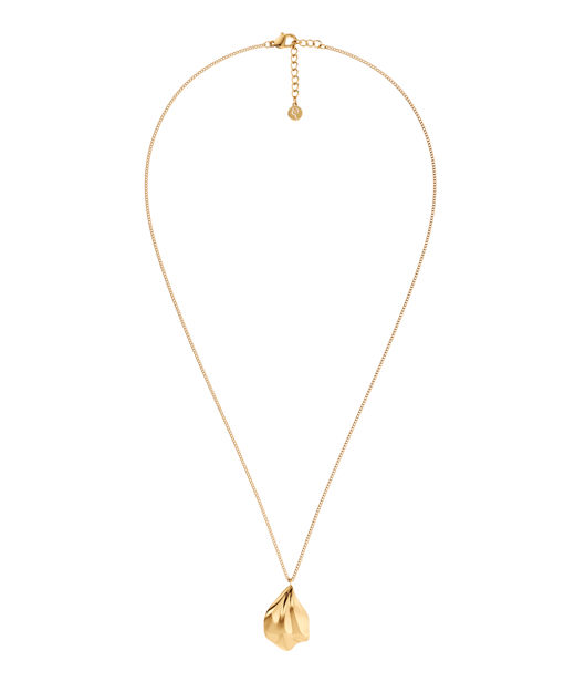 Stålhalsband Petal S Gold SU26