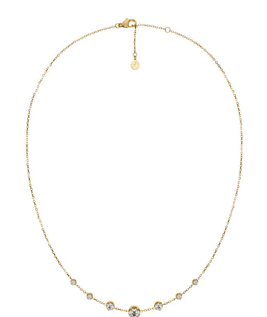 Stålhalsband Teeny Gold SU26