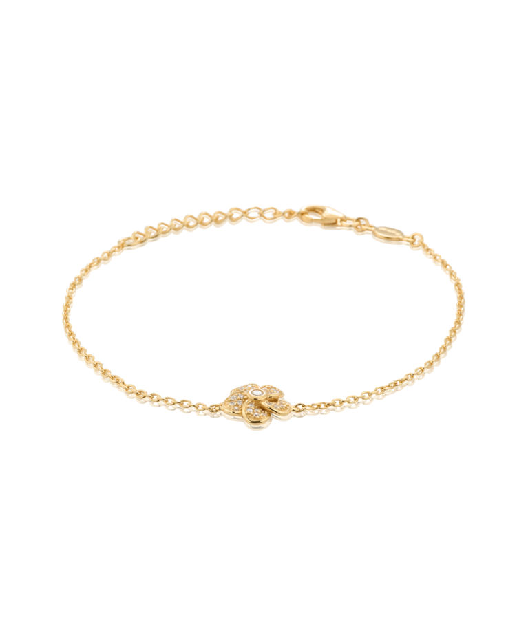 Silverarmband Rose Sparkling fg
