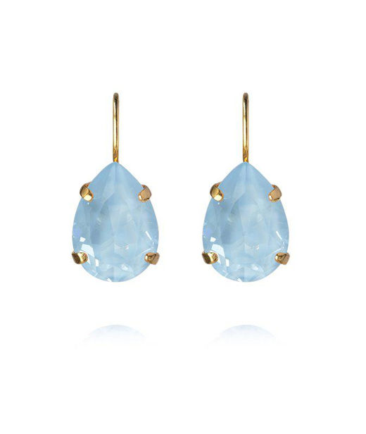 Mässingsörhängen MINI DROP CLASP SKY IGNITE GOLD