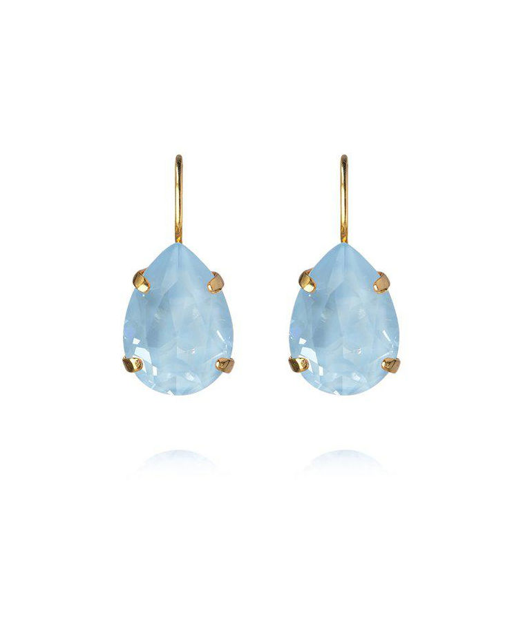 Mässingsörhängen MINI DROP CLASP SKY IGNITE GOLD