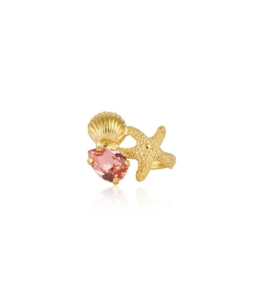Mässingsring SEASCAPE ROSE PEACH GOLD