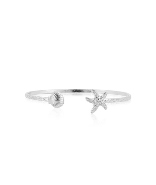 Mässingsarmband SEASCAPE RHODIUM METAL RHODIUM