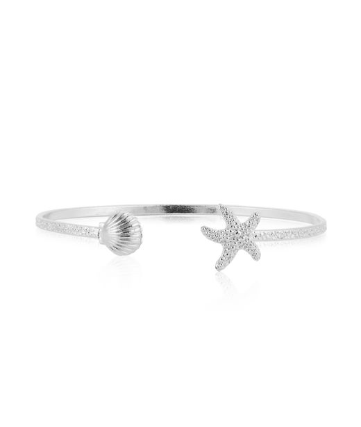 Mässingsarmband SEASCAPE RHODIUM METAL RHODIUM