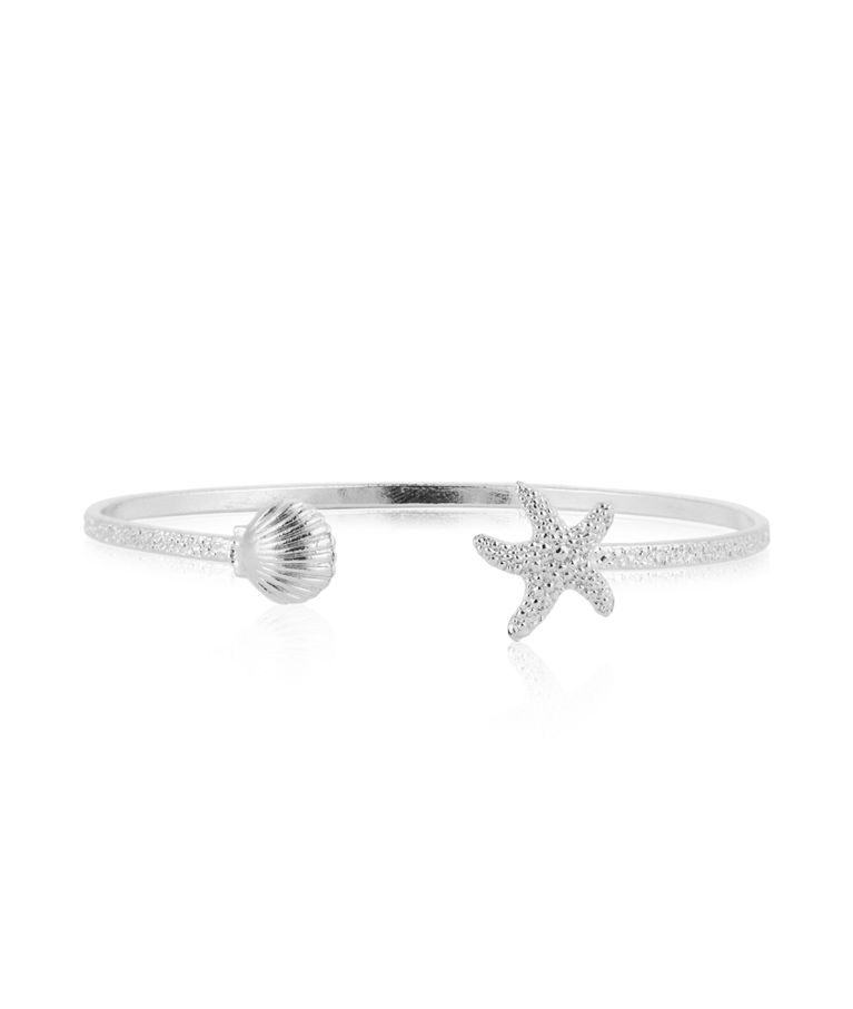 Mässingsarmband SEASCAPE RHODIUM METAL RHODIUM