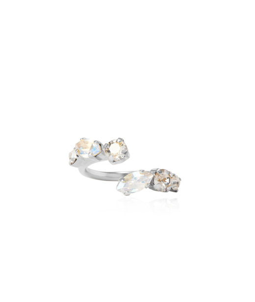 Mässingsring ALELIA Cloud Combo rhodium
