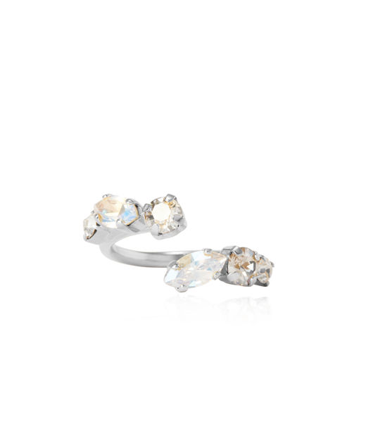 Mässingsring ALELIA Cloud Combo rhodium