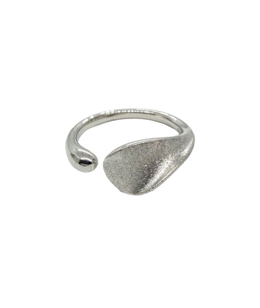 Silverring Open Circle rhodium