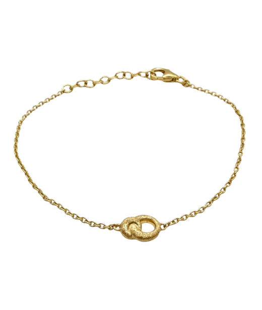Silverarmband SmallHeart Knot fg