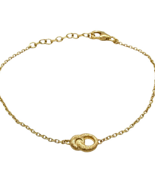 Silverarmband SmallHeart Knot fg