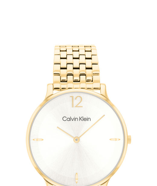 Stålklocka Luxe gold