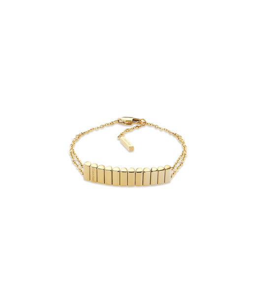 Stålarmband Modern Repetition gold