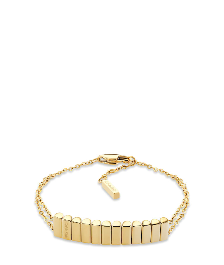 Stålarmband Modern Repetition gold