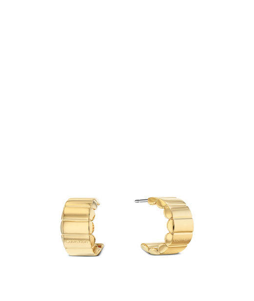 Stålörhängen Modern Repetition gold
