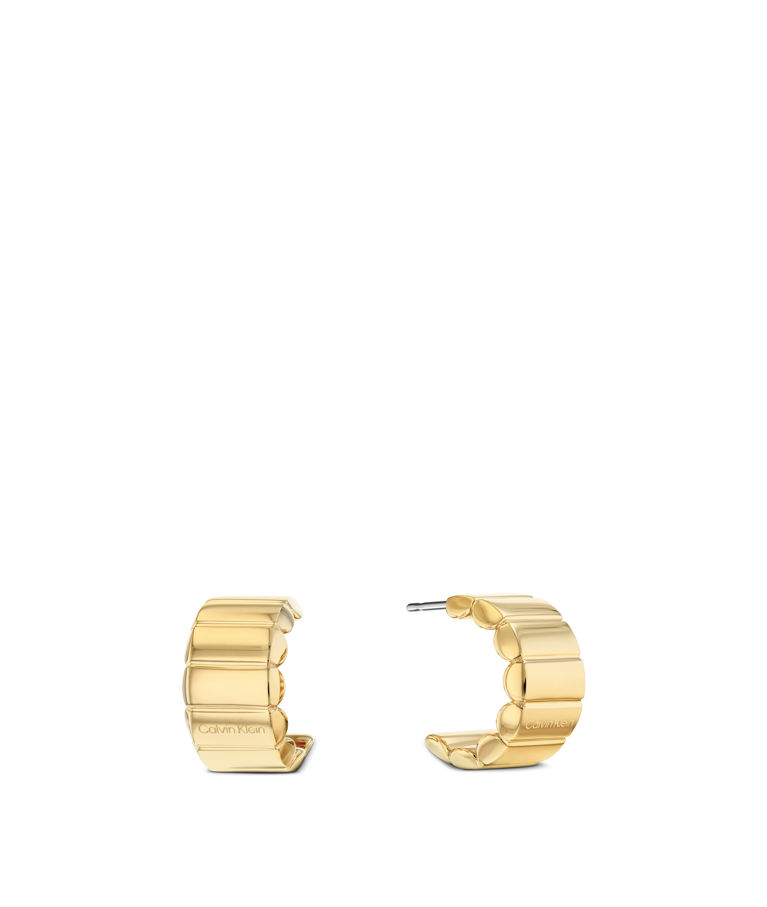 Stålörhängen Modern Repetition gold