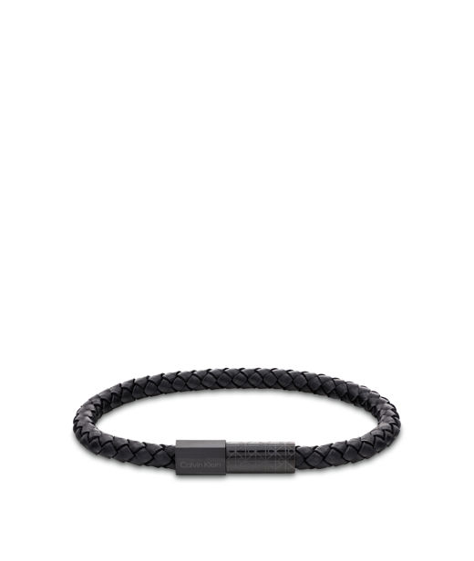 Stålarmband Industrial Facets Black
