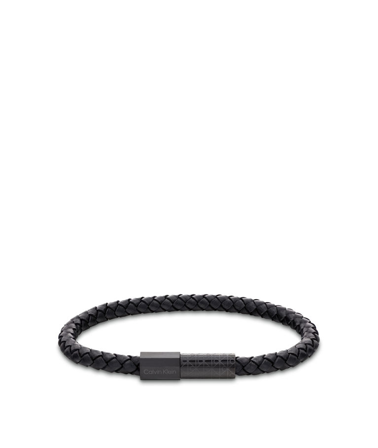 Stålarmband Industrial Facets Black