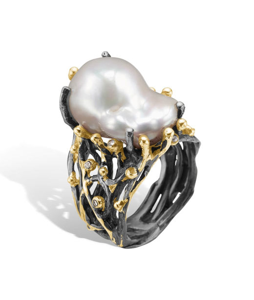 Silverring Ponte Baroque FW Pearl 0,16R