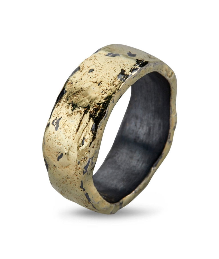 Silverring Shackleton Golden 18k