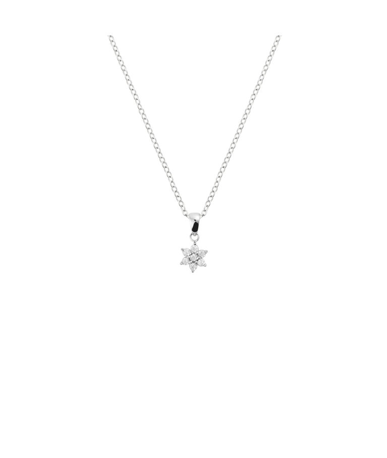 Stålhalsband Flora Steel