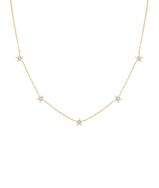Stålhalsband Ellie Gold