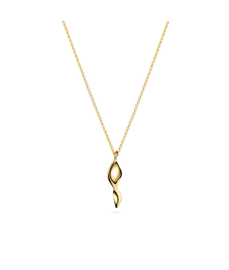 Silverhalsband FOGLIA PICCOLO fg