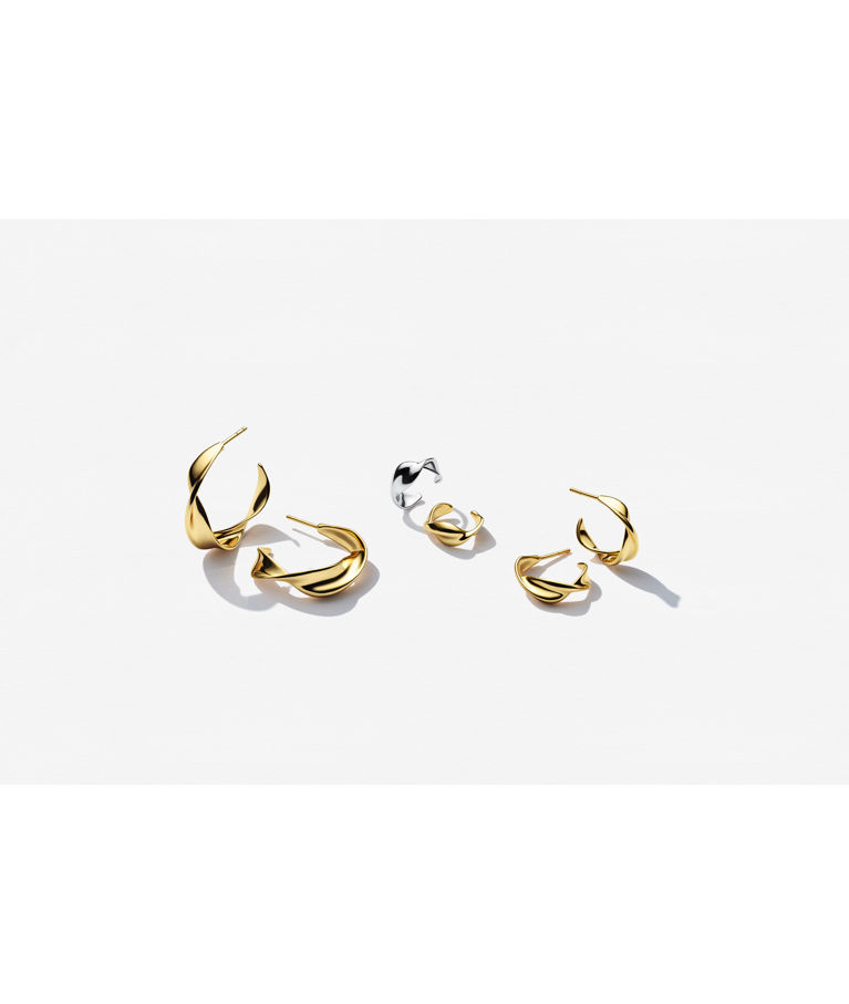 Silverörhänge FOGLIA CUFF