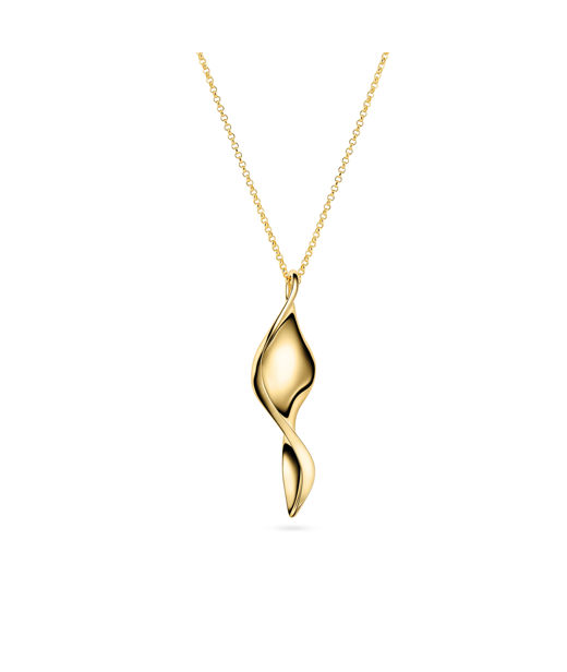 Silverhalsband FOGLIA GRANDE fg