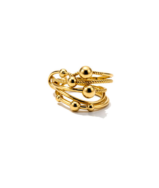 Mässingsring BERRY SIGNATURE 7 Gold