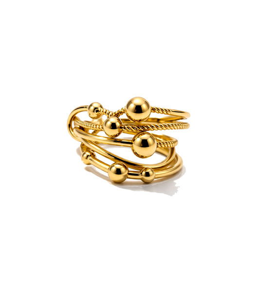 Mässingsring BERRY SIGNATURE 8 Gold