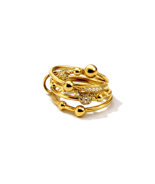 Mässingsring BERRY STUDIO SPARKLE 7 Gold